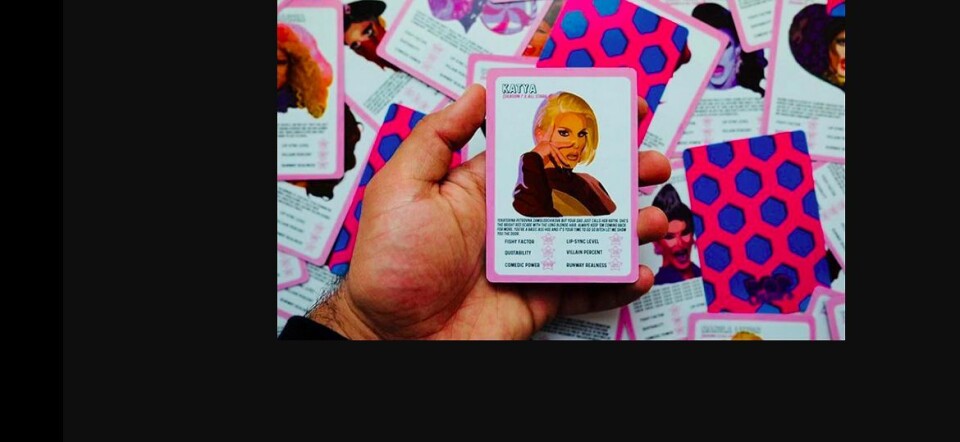 Geinig dit: er is een RuPaul’s Drag Race-kaartspel