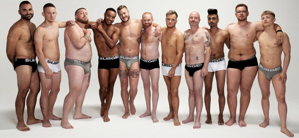 Onderbroekenmerk Surge toont nieuwe collectie met deze mannen