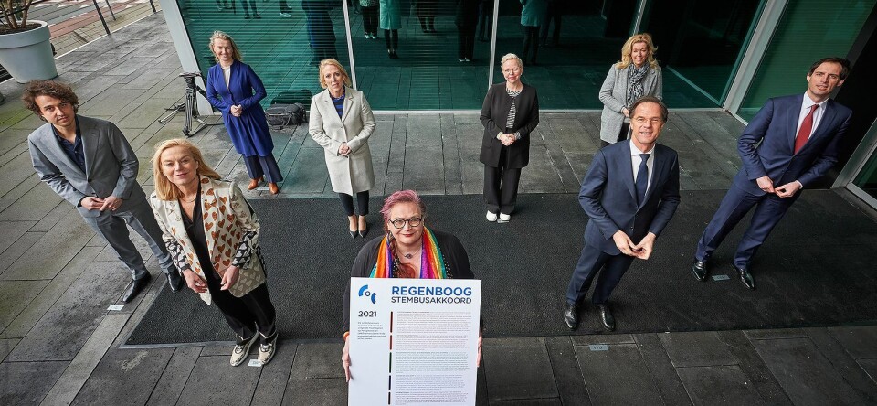 “Neem Regenboogakkoord over in het regeerakkoord”