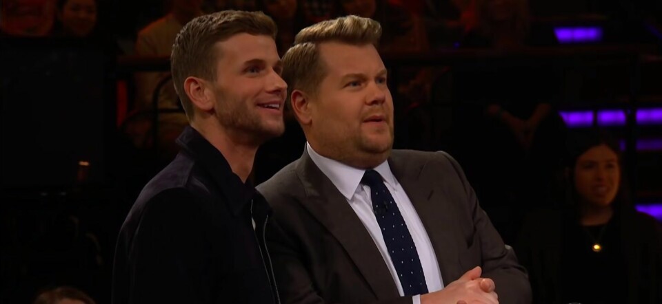 Leuk dit: live tinderen met voetballer Collin Martin en James Corden