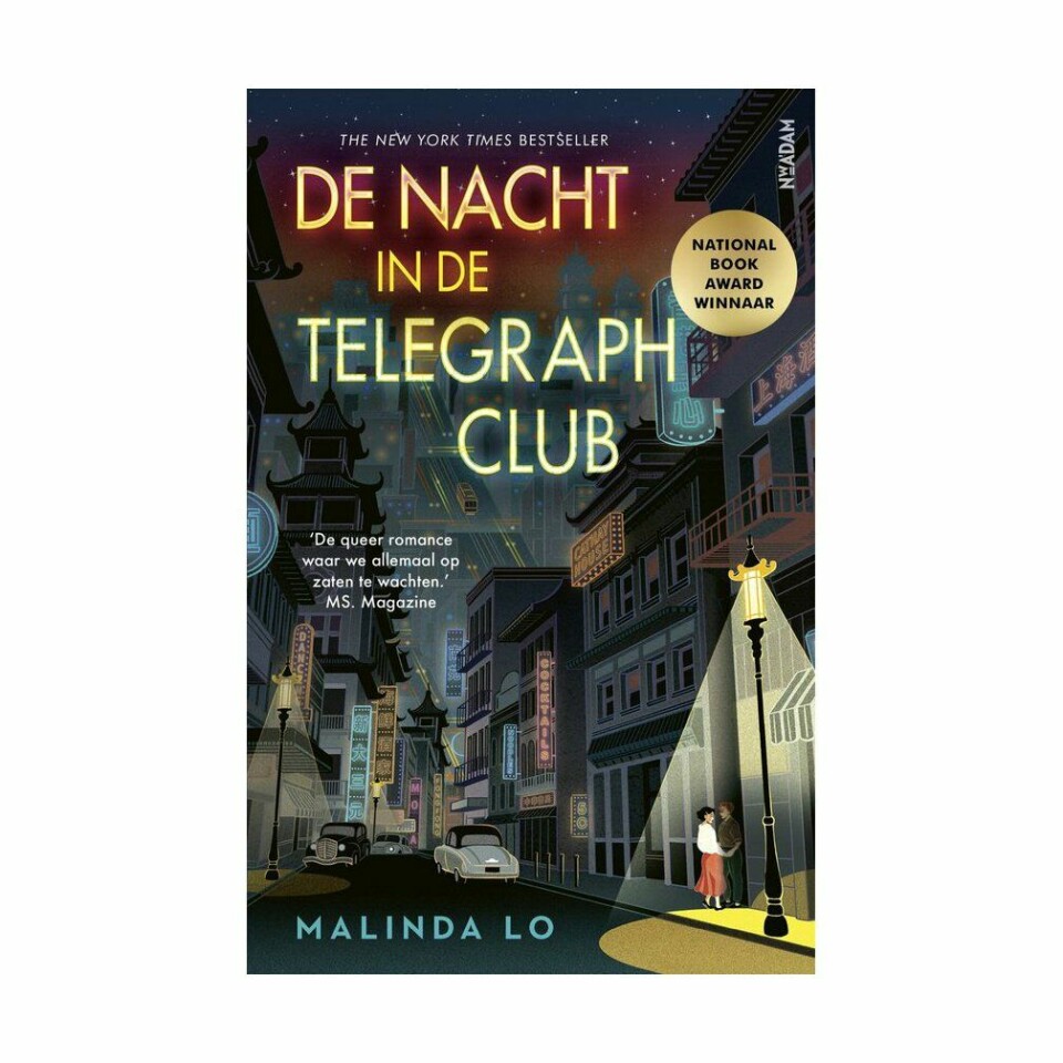 Boekcover van De nacht in de Telegraph Club - Malinda Lo
