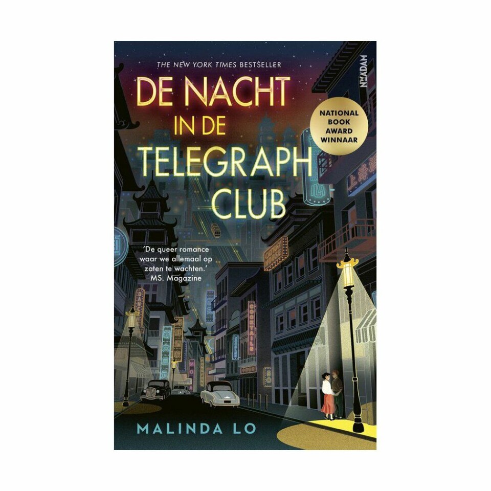 Boekcover van De nacht in de Telegraph Club - Malinda Lo