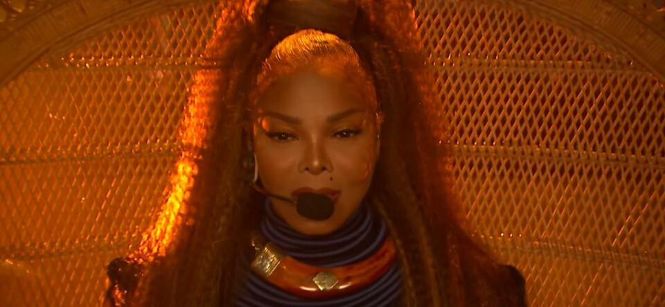 Janet Jackson na 14 jaar weer live op late night tv