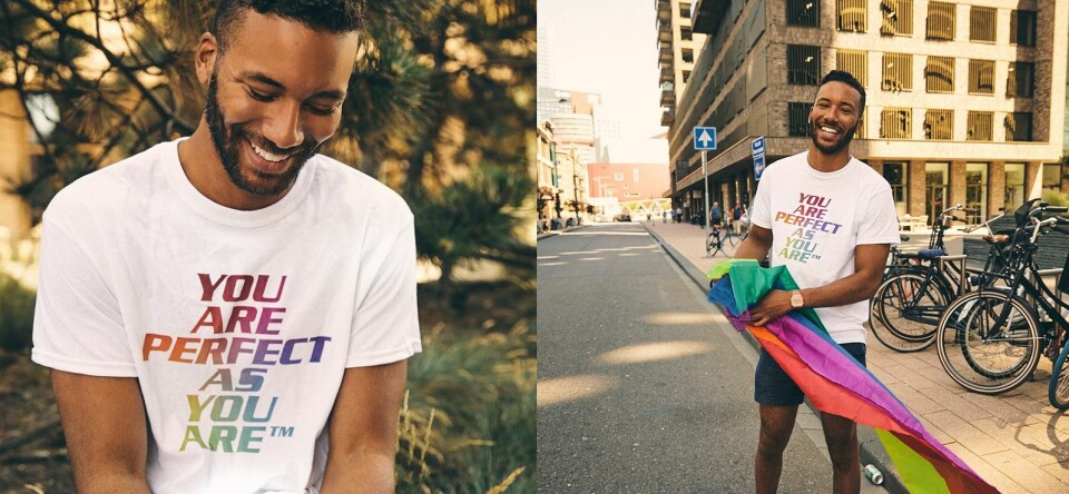 Nederlandse ontwerper maakt pride-shirts voor het goede doel