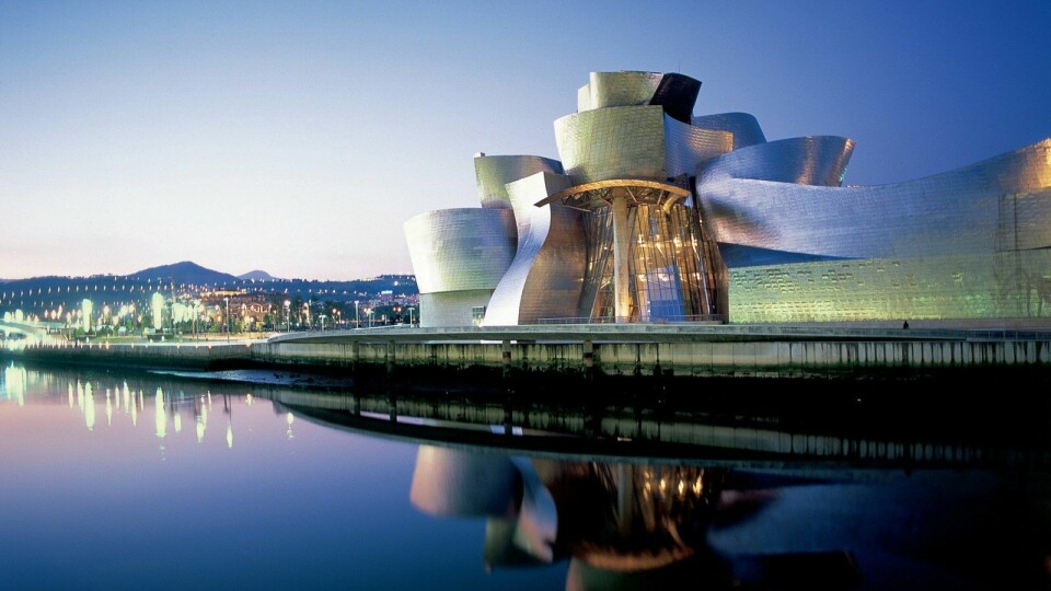 Guggenheim in Bilbao aan het water