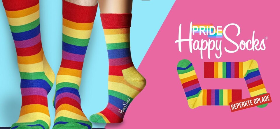 Actie: Bar de Regenboog verkoop Happy Socks