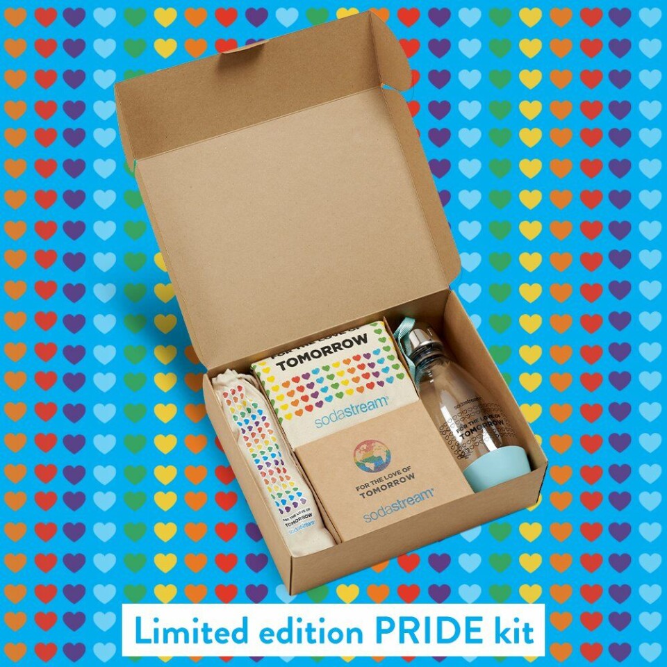 SodaStream komt met coronaproof Pride Pool Party