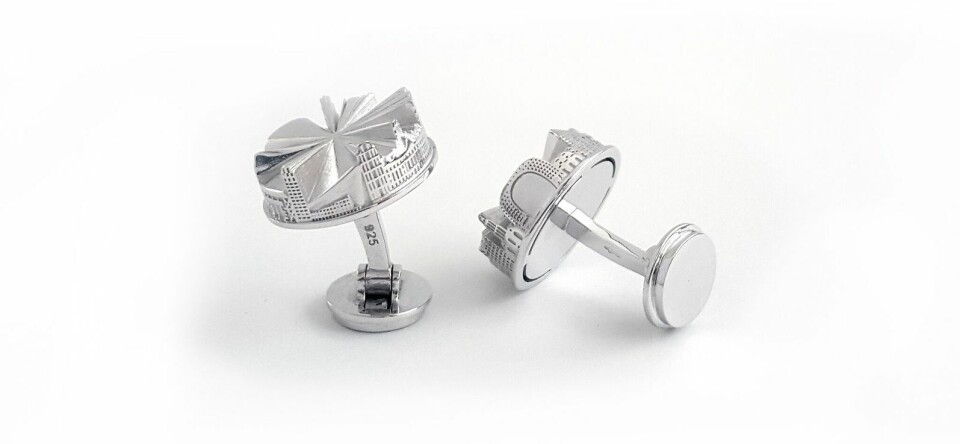 Rotterdam om je pols met city cufflinks