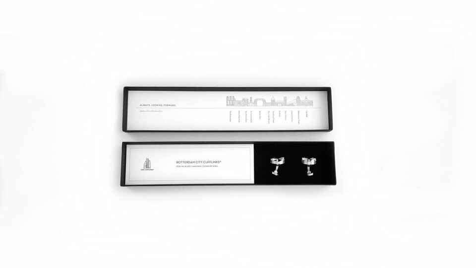 Rotterdam City Cufflinks Just Dance