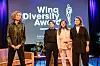 Rocky Hehakaija en de makers van ANNE+ bij de Winq Diversity Awards 2021
