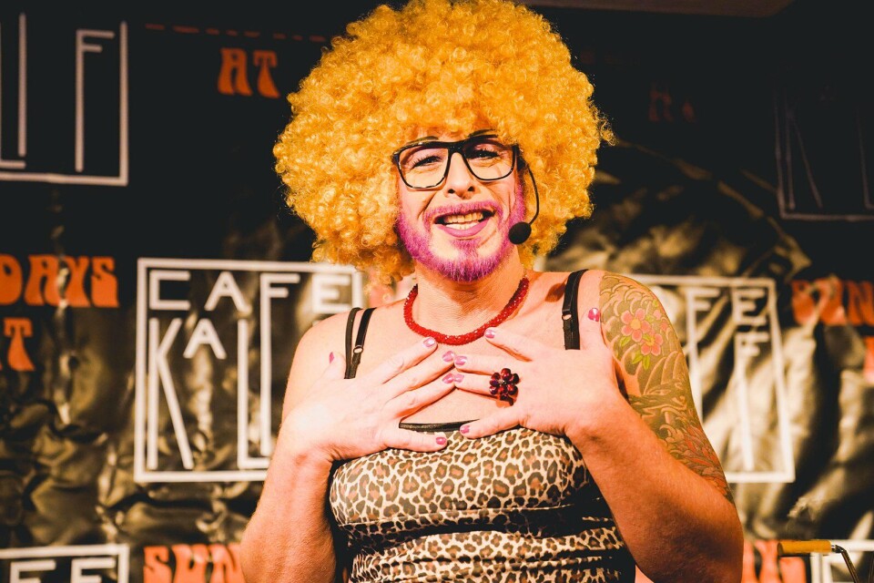Robbert als alter ego Koosje Busters Foto: Michel Swart Photography Robbert als alter ego Koosje Busters
