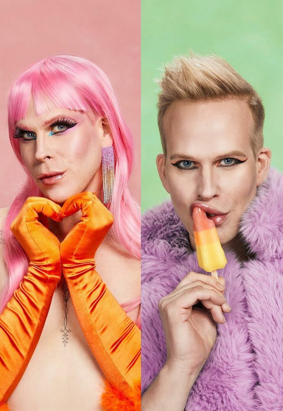 Rick Paul van Mulligen in confetti-voorstelling Queer Planet