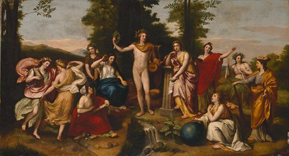 Anton Raphael Mengs, Parnassus, na 1761 Anton Raphael Mengs, Parnassus, na 1761