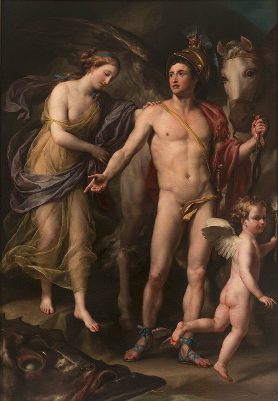 Anton Raphael Mengs, Perseus en Andromeda, 1778 Anton Raphael Mengs, Perseus en Andromeda, 1778