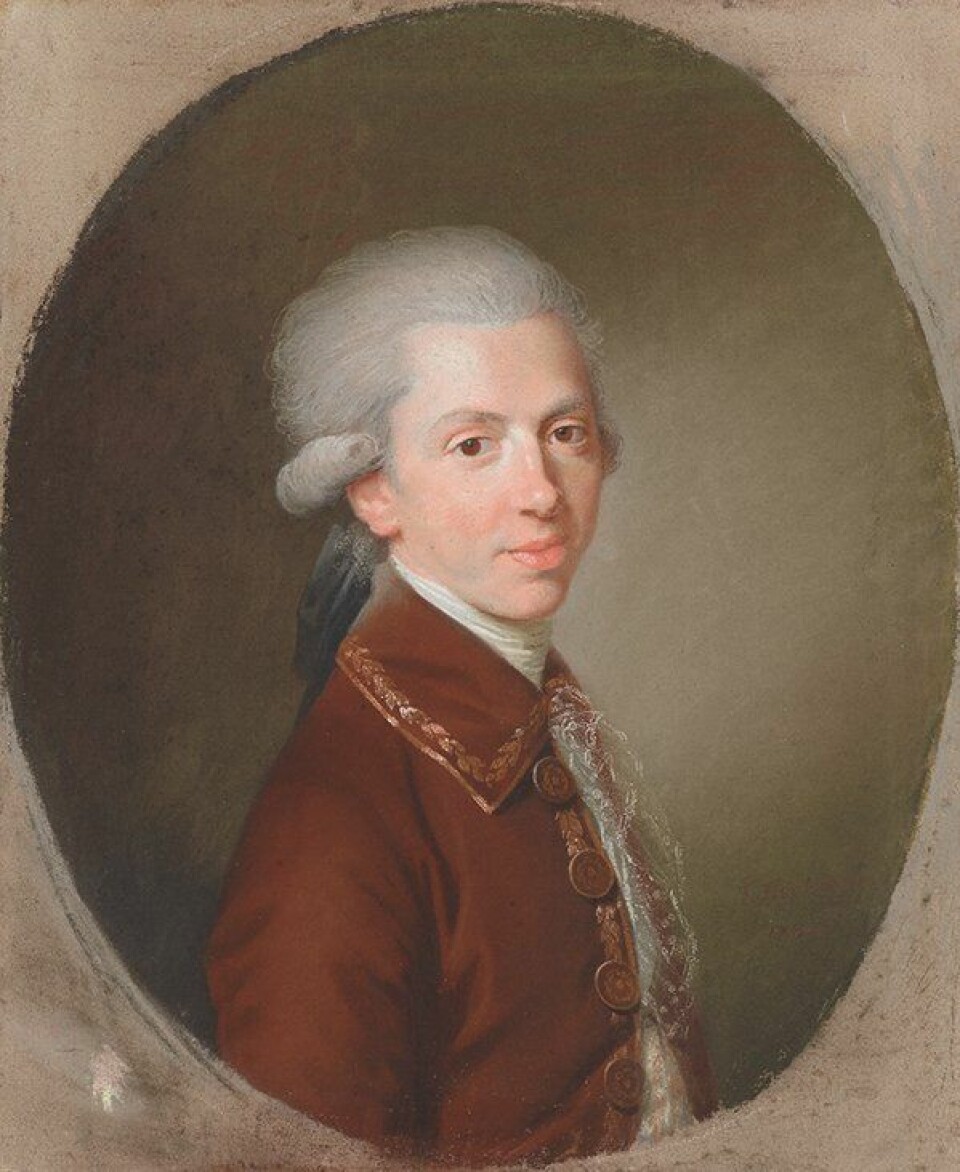 Johann Friedrich August Tischbein, Portret van grootvorst Paul van Rusland, 1782.