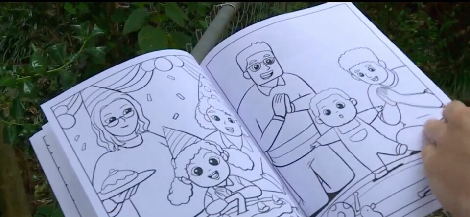Leuk: een kleurboek vol regenbooggezinnen