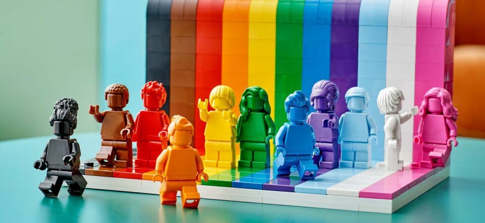 Lego komt met Pride-set in regenboogkleuren