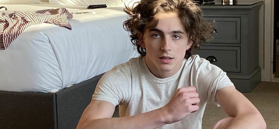 Hot op Instagram: acteur Timothée Chalamet