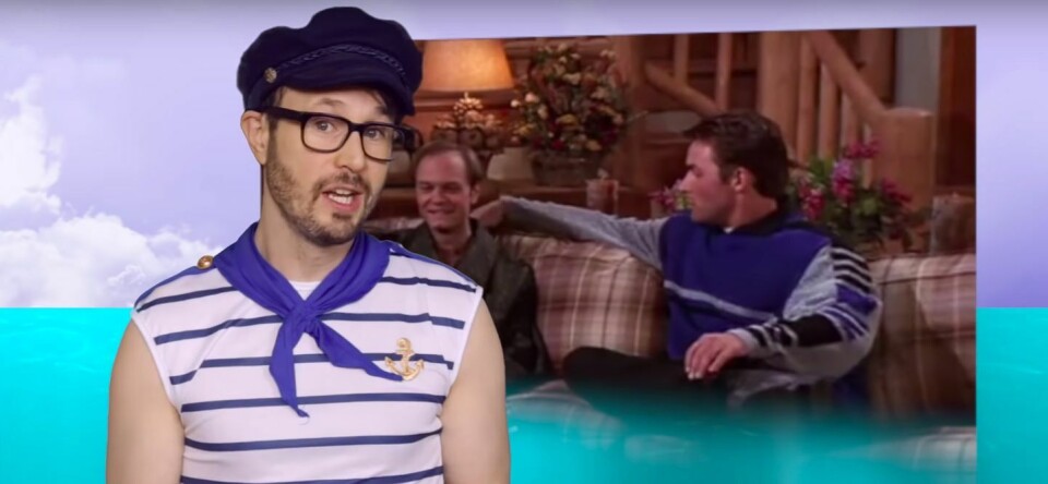 Video: gay-rollen in sitcoms in de jaren negentig