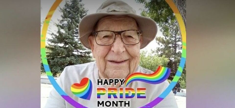 Ken is 91 jaar. Dit jaar viert hij zijn eerste Pride