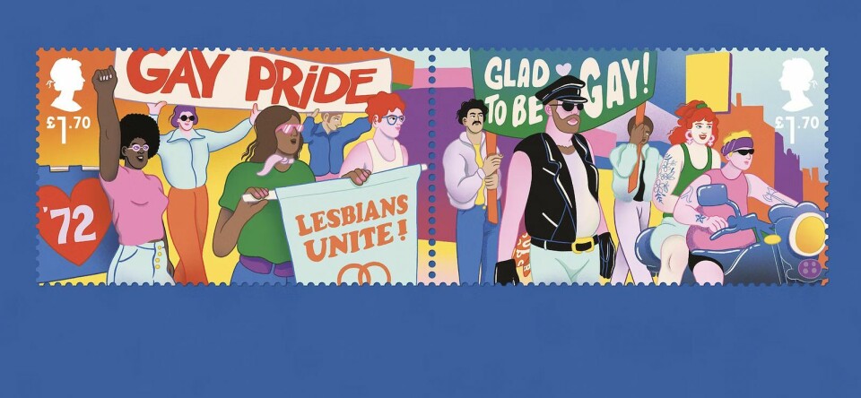Royal Mail viert 50 jaar Pride met speciale set postzegels