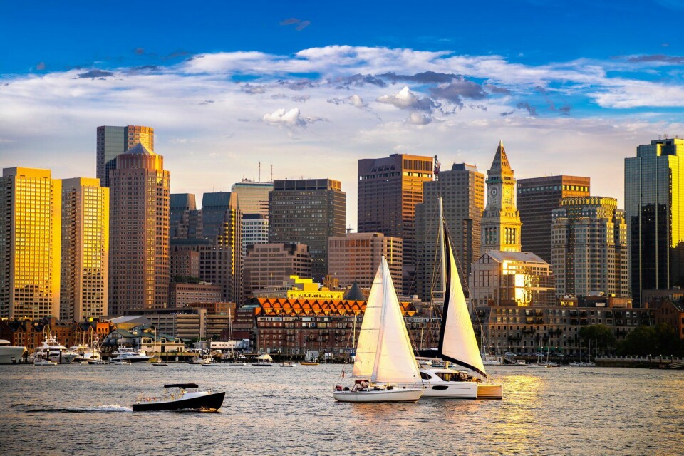 De haven van Boston.