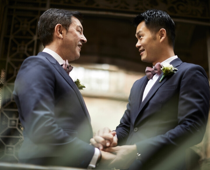 Huwelijk Aziatische mannen
