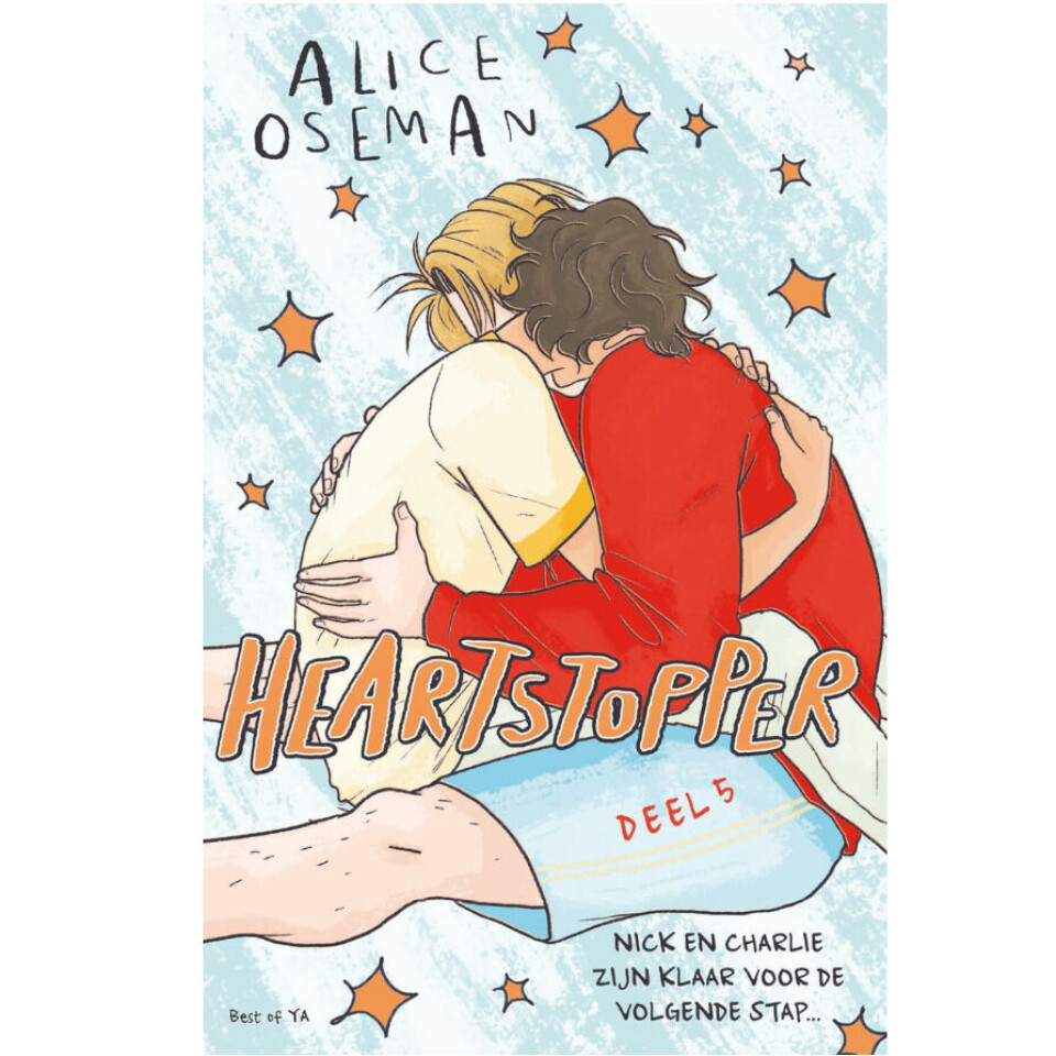 Boekcover van het boek Alice Oseman door Heartstopper 5.
