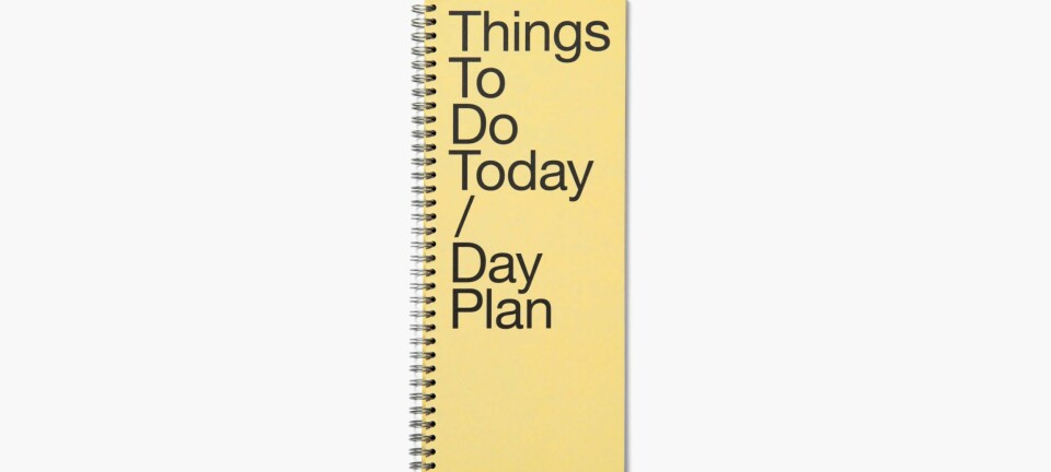 Things To Do Today / Day Plan