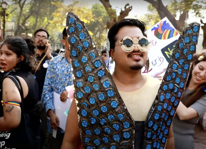 Na vier jaar afwezigheid weer Pride Parade in Mumbai, India