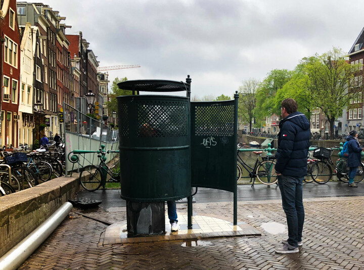 Urinoir in Amsterdam