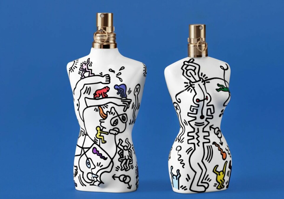 Jean-Paul Gaultier komt met speciale Pride-editie van eau de toilettes, met dank aan Keith Haring Jean-Paul Gaultier - Keith Haring - Pride 2024
