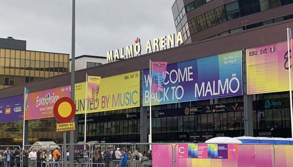 Eurovision is terug in de Malmö Arena. Malmö Arena ESF