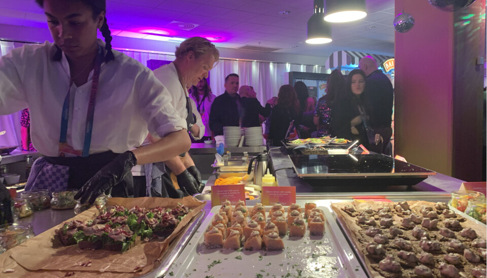 Het soort smoregasboard we like so much. Eurovision 2024 Malmö