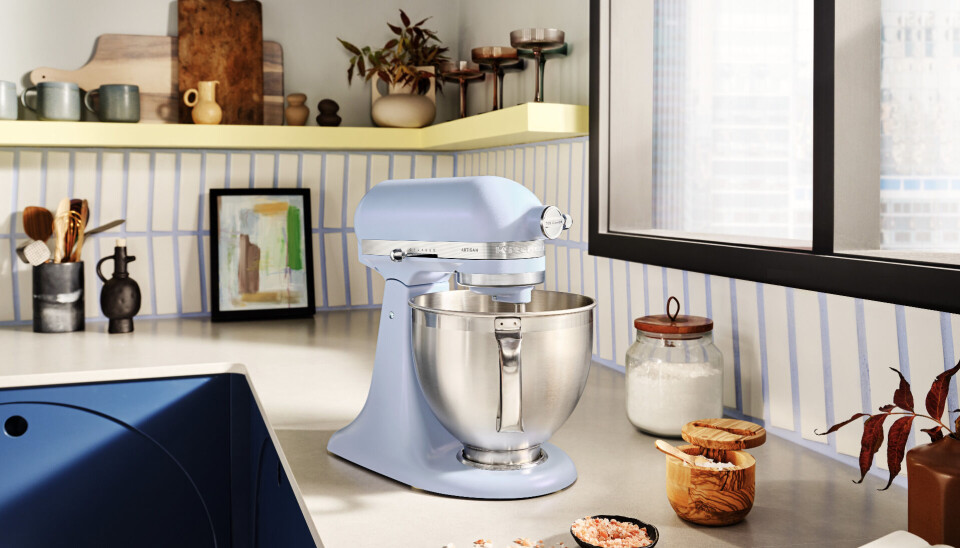 KitchenAid Artisan keukenmixer in Blue Salt KitchenAid Artisan keukenmixer in Blue Salt