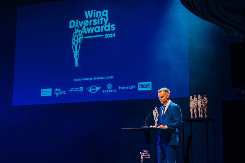 Speech van Winq-hoofdredacteur Martijn Kamphorst.