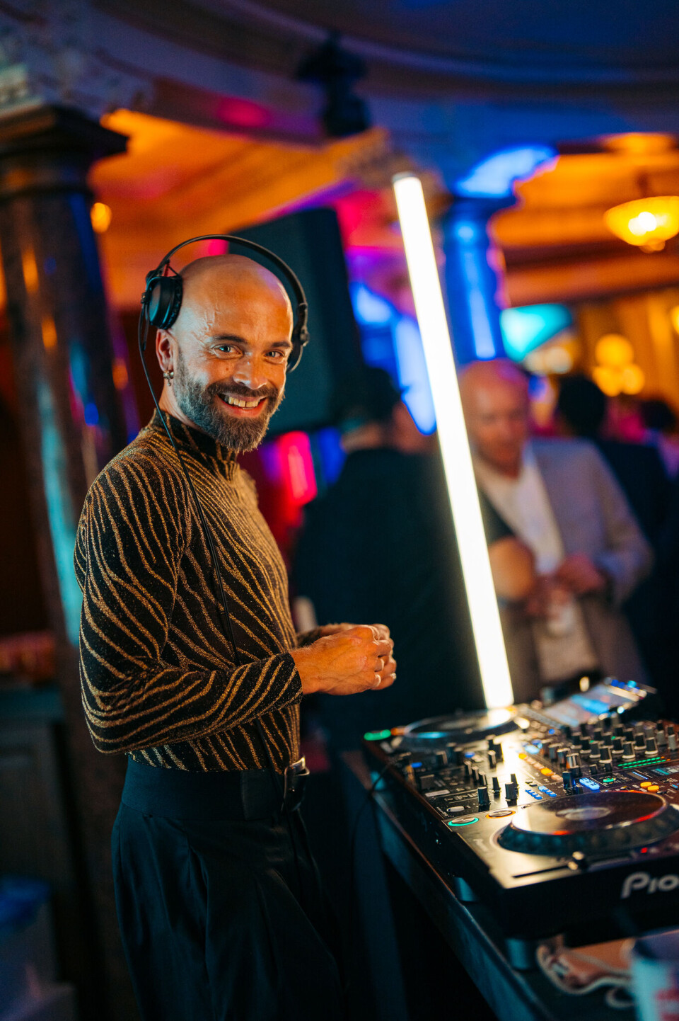 Dj Darling Peter verzorgde de beats tijdens de afterparty.