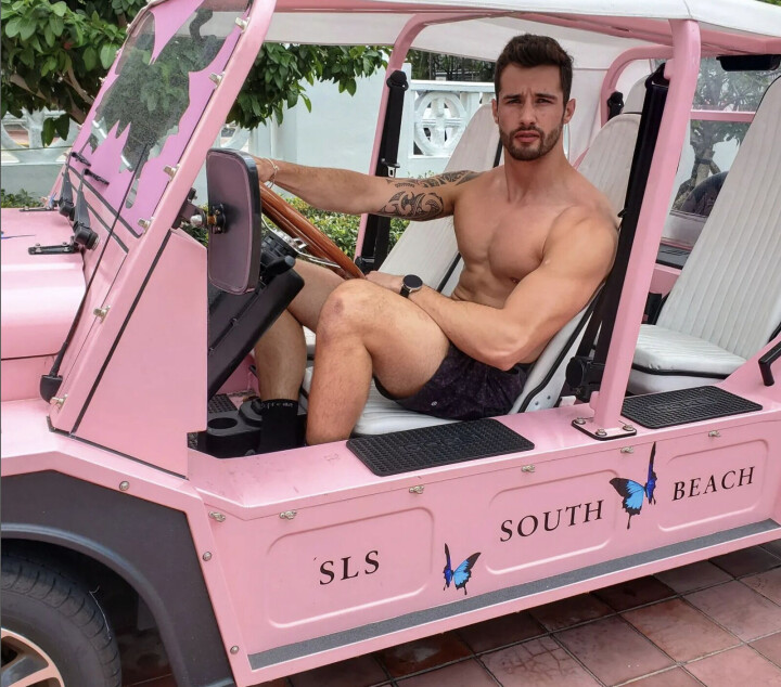 Hot op Instagram: Palm Royale-acteur en model Christopher Lamm Christopher Lamm