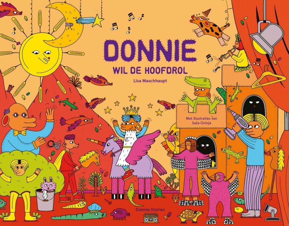 Lisa Maschhaupt - Donnie wil de hoofdrol Lisa Maschhaupt - Donnie wil de hoofdrol