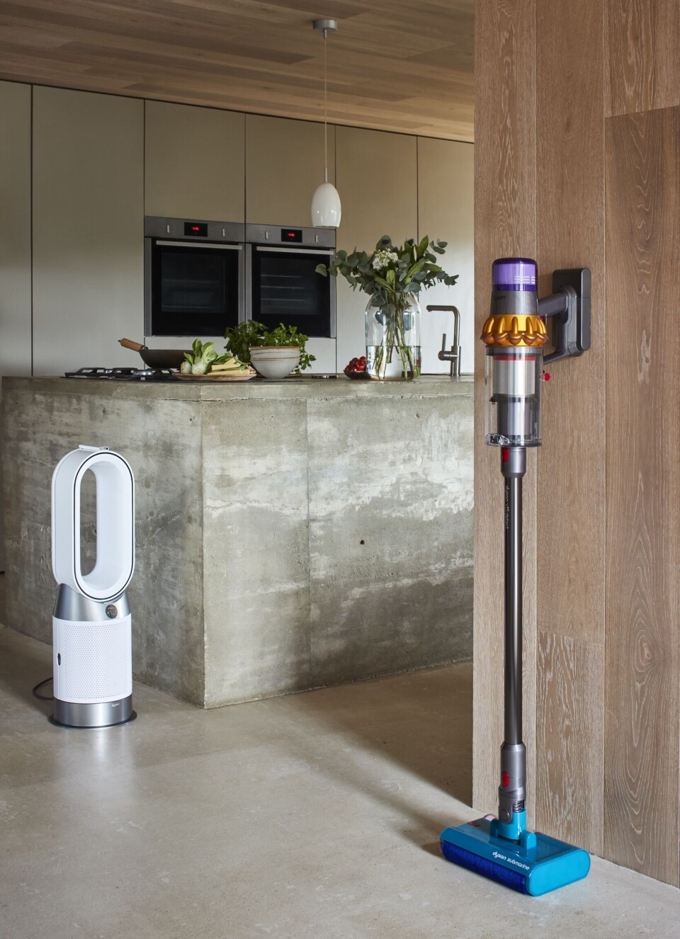 De Dyson Submarine. De Dyson Submarine in een keuken