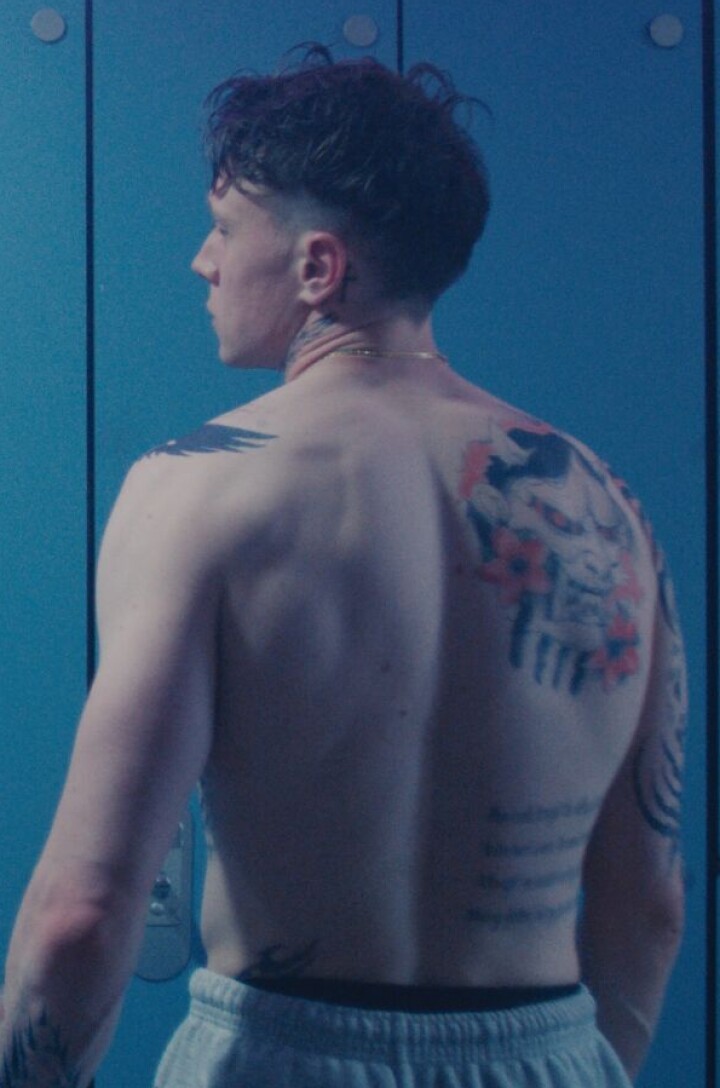 Nathan Stewart-Jarrett (links) en George MacKay in 'Femme'. Nathan Stewart-Jarrett (links) en George MacKay in 'Femme'.