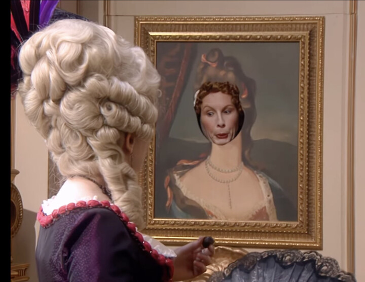 Very vintage: French & Saunders schitteren in Let Them Eat Cake, over het hof van Marie-Antoinette Let Them Eat Cake