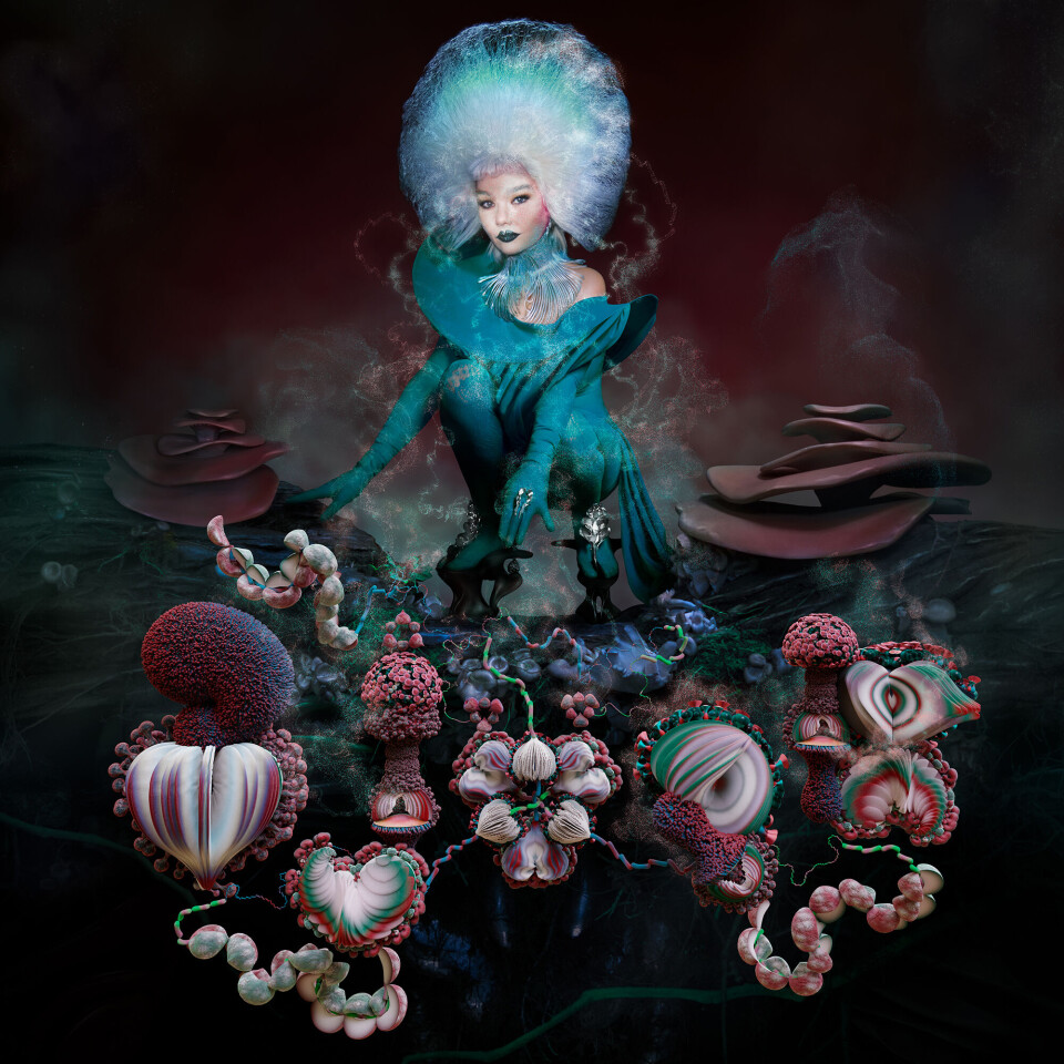 Björk's
Fossora
album, 2022.