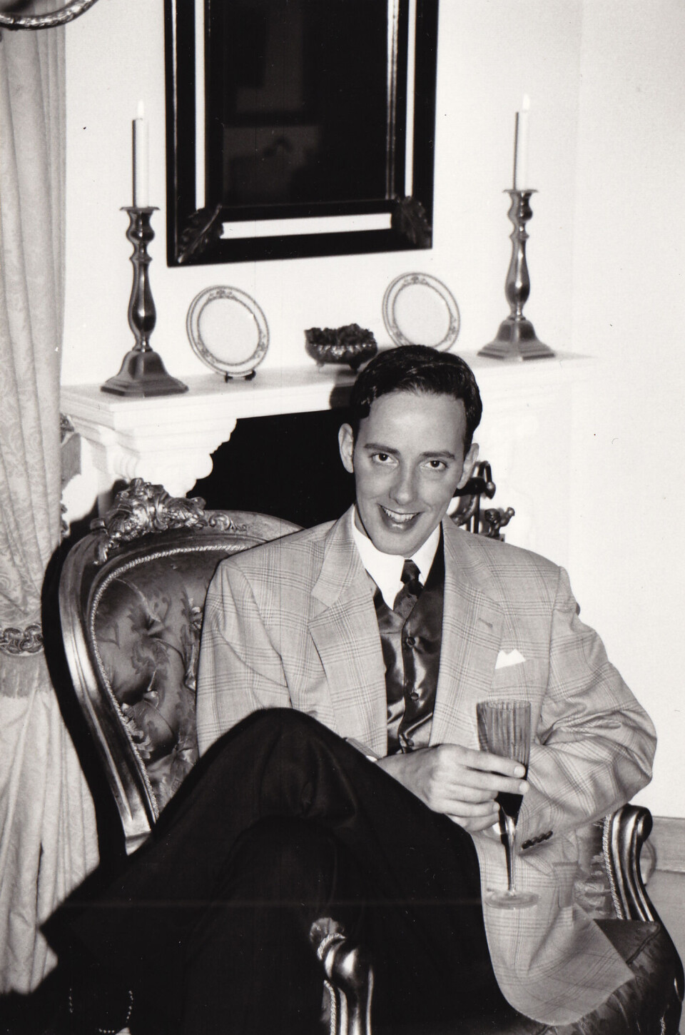 Maik de Boer toen hij voor de eerste keer uitging Maik de Boer toen hij voor de eerste keer uitging