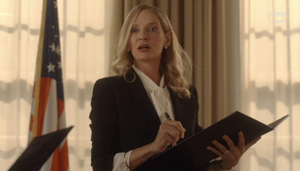 Uma Thurman en Phoebe Dynevor spelen geheime geliefden in The Housekeeper Uma Thurman in Red, White & Royal Blue