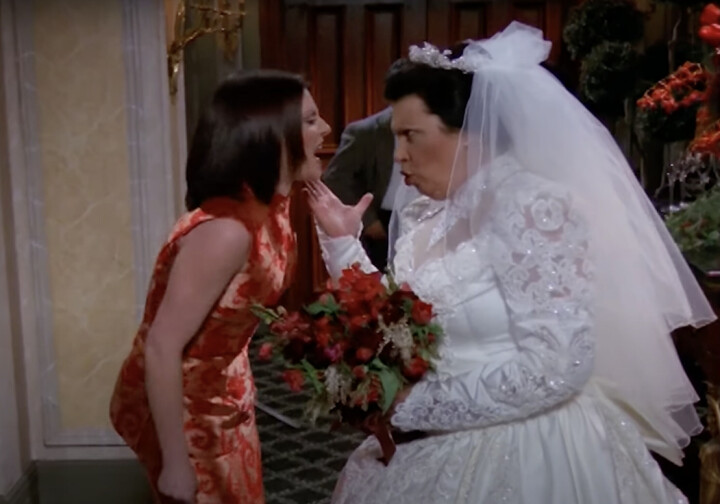 Very vintage: dit zijn de beste scènes met Karen Walker en haar huishoudster Rosario uit Will & Grace Karen Walker en Rosario in Will & Grace