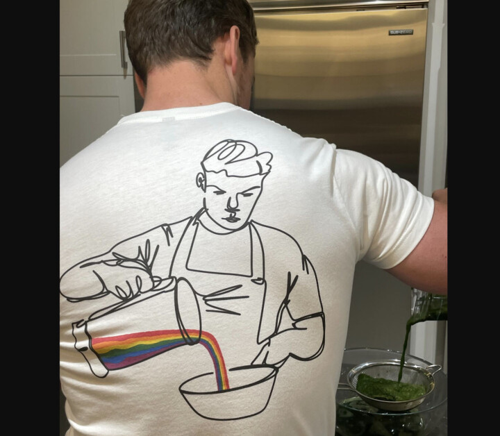 The Bear-acteur Will Poulter zamelt geld in voor lhbtiq+-organisatie: koop hier zijn regenboog-T-shirt Will Poulter