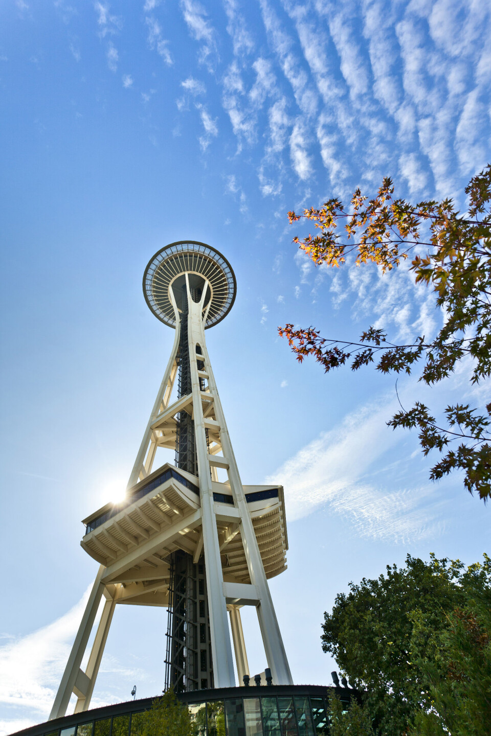 Downtown dakloos in Seattle Space Needle Seattle