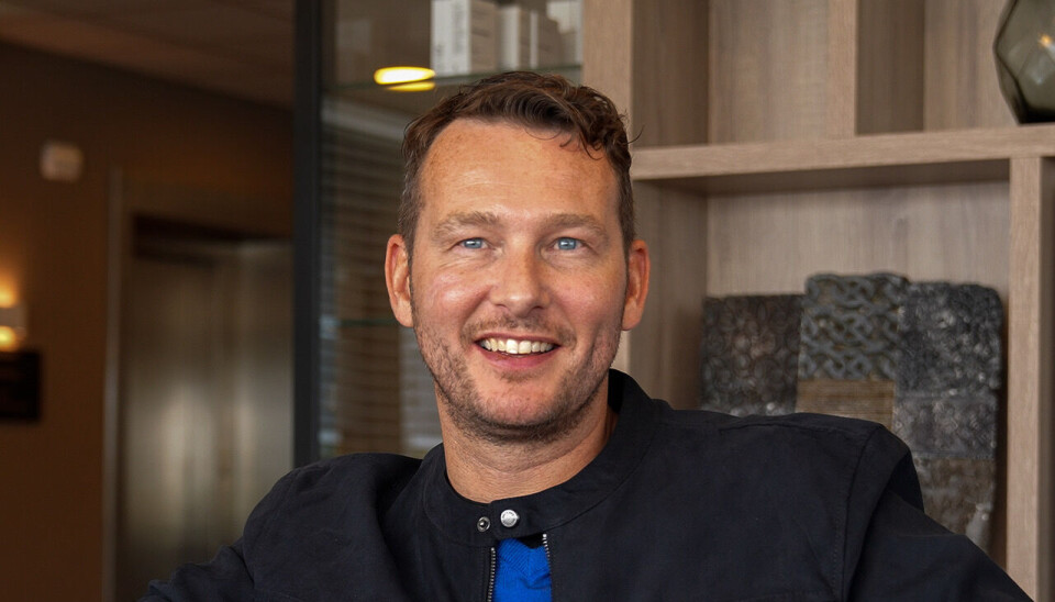 Quentijn vóór de behandeling.