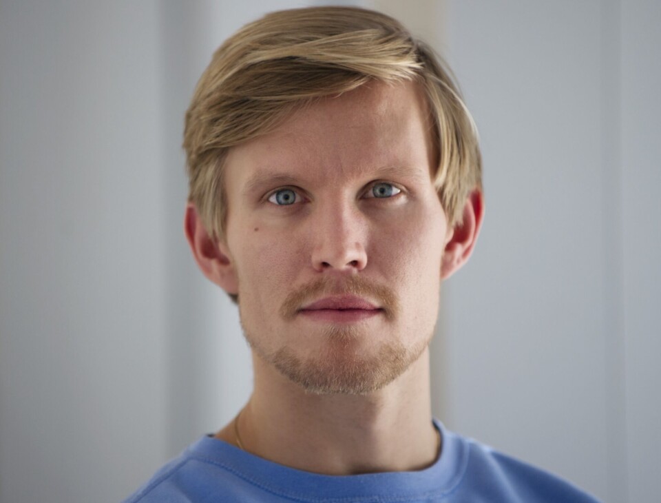 Silas Henriksen. Portretbeeld van Silas Henriksen.